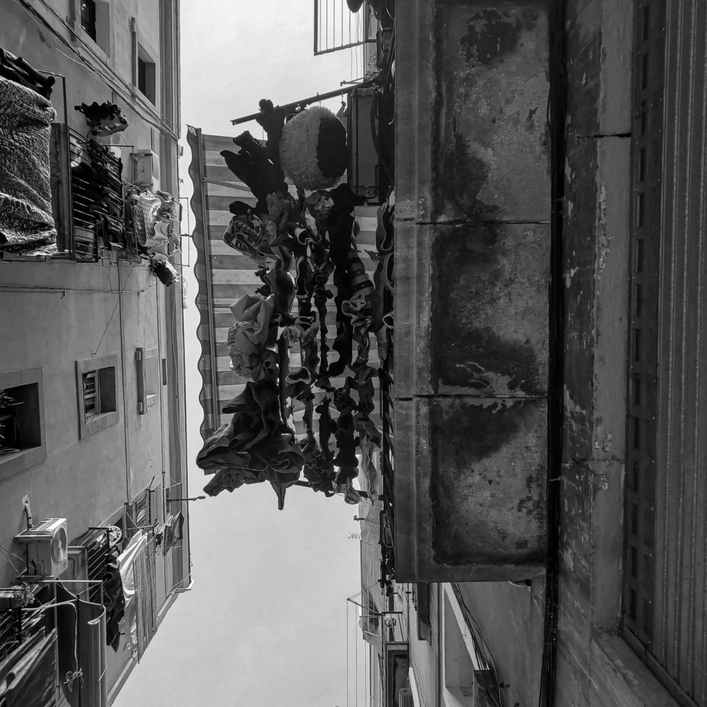 Laundry at window