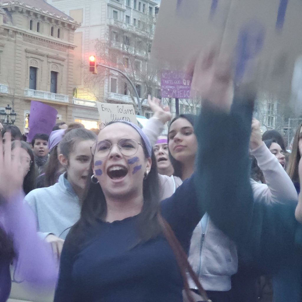 Purple Protest women